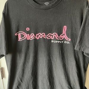 Neon diamond shirt